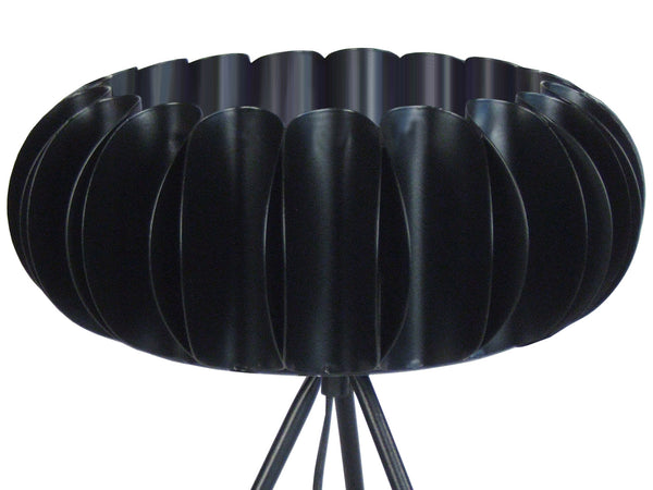 Lampe a poser TOSEL TIAGO,métal , H35xD30xP30  cm.