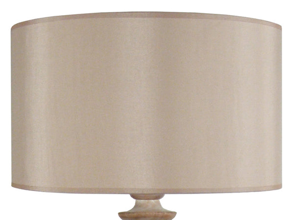 Lampe a poser TOSEL ANAIS,bois, H84xD35xP35  cm.