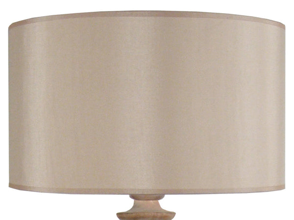 Lampe a poser TOSEL ANAIS,bois, H84xD35xP35  cm.