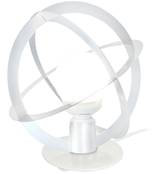 Lampe de chevet TOSEL URANO,métal , H29xD28xP28  cm.