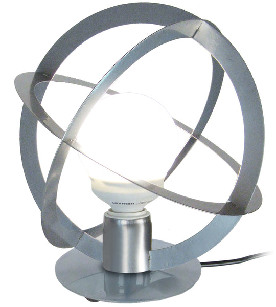Lampe de chevet TOSEL URANO,métal , H29xD28xP28  cm.