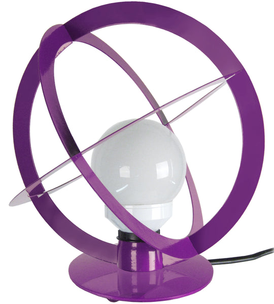Lampe de chevet TOSEL URANO,métal , H29xD28xP28  cm.