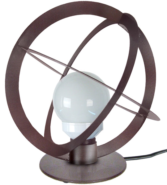 Lampe de chevet TOSEL URANO,métal , H29xD28xP28  cm.