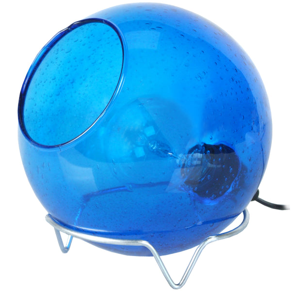 Lampe de chevet TOSEL BOULLEGOSA,verre , H19xD20xP20  cm.