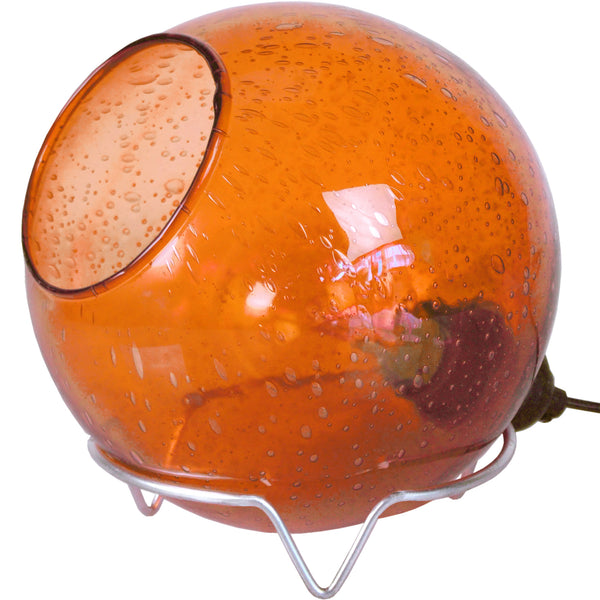 Lampe de chevet TOSEL BOULLEGOSA,verre , H19xD20xP20  cm.
