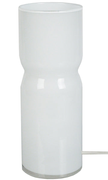 Lampe de chevet TOSEL SAGOMATO,verre, H27xD10xP10  cm.