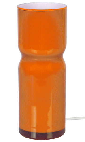 Lampe de chevet TOSEL SAGOMATO,verre, H27xD10xP10  cm.