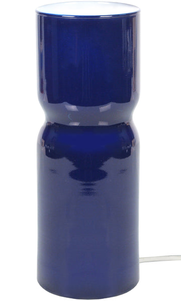 Lampe de chevet TOSEL SAGOMATO,verre, H27xD10xP10  cm.