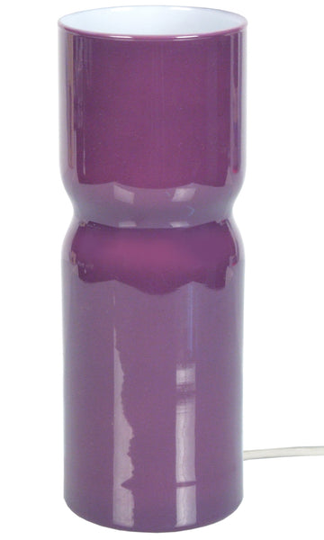 Lampe de chevet TOSEL SAGOMATO,verre, H27xD10xP10  cm.