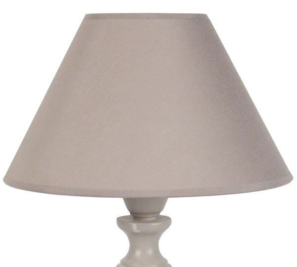 Lampe de chevet TOSEL BAGNOLET,bois , H43xD30xP30  cm.