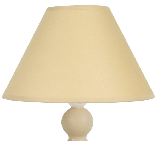 Lampe de chevet TOSEL DAX,bois , H44xD25xP25  cm.