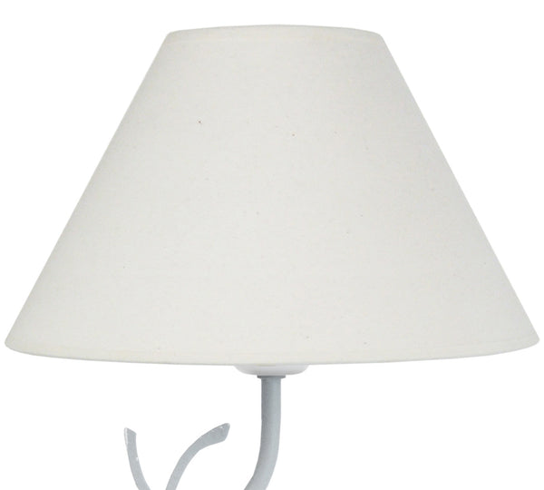 Lampe de chevet TOSEL OISEAUX,métal, H41xD25xP25  cm.
