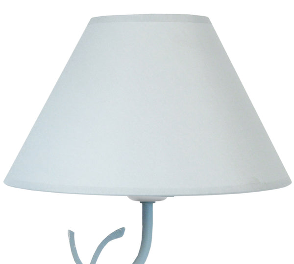 Lampe de chevet TOSEL OISEAUX,métal, H41xD25xP25  cm.