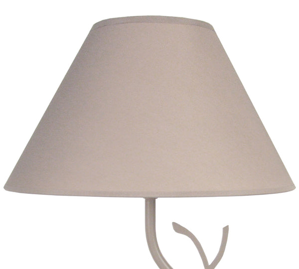 Lampe de chevet TOSEL OISEAUX,métal, H41xD25xP25  cm.