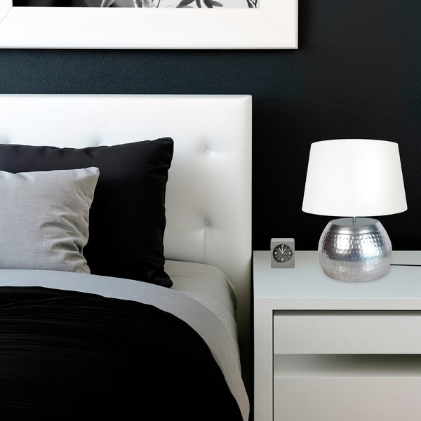 Lampe a poser MUMBAI boule métal