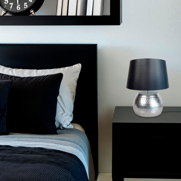 Lampe a poser MUMBAI boule métal