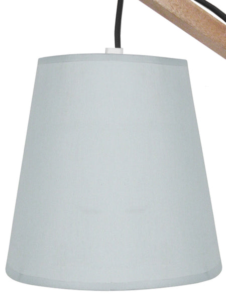 Lampe de chevet TOSEL CHICKEN FOOT,bois, H51xD28xP28  cm.