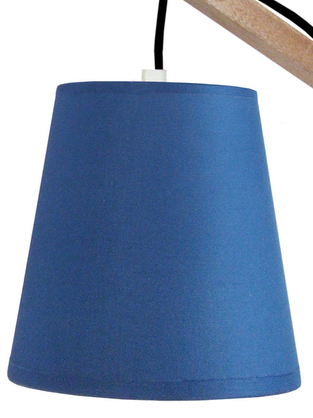 Lampe de chevet TOSEL CHICKEN FOOT,bois, H51xD28xP28  cm.