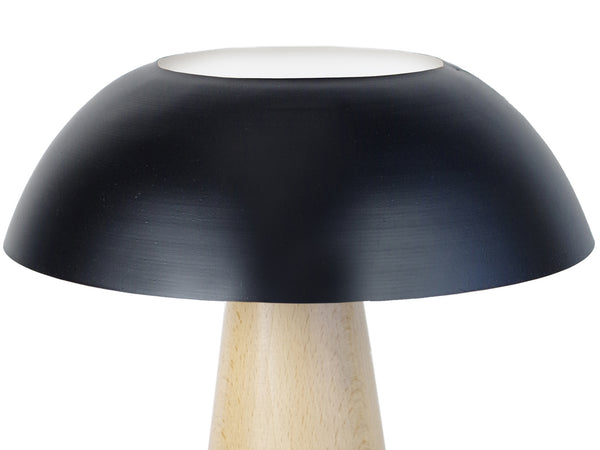 Lampe a poser TOSEL STAR TREK,bois , H35xD30xP30  cm.