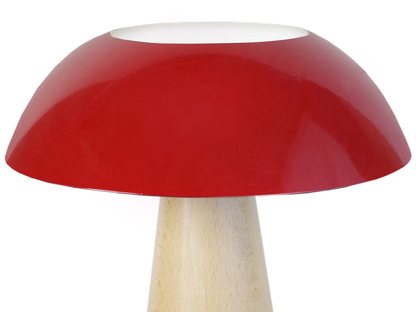 Lampe a poser TOSEL STAR TREK,bois , H35xD30xP30  cm.