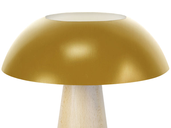 Lampe a poser TOSEL STAR TREK,bois , H35xD30xP30  cm.