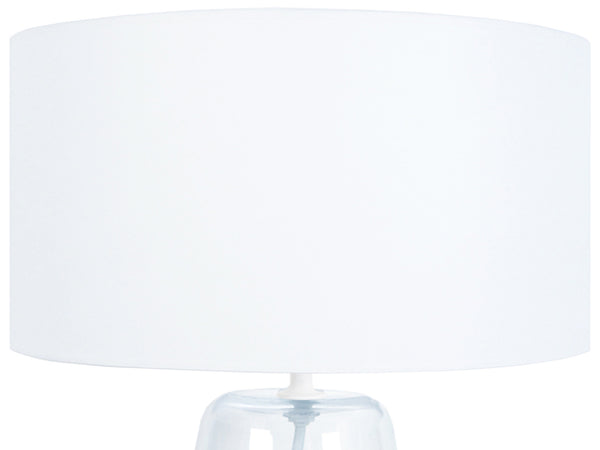 Lampe a poser TOSEL REFLECTS  ,verre  , H47xD35xP35  cm.