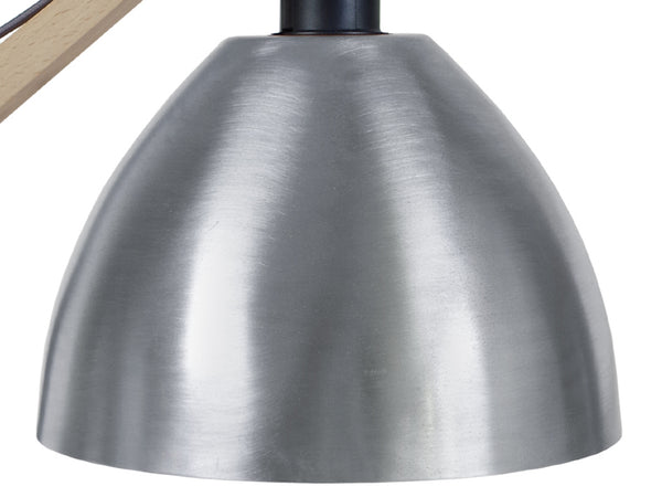 Lampe de chevet TOSEL KRAN CELICA,bois , H50xD30xP30  cm.
