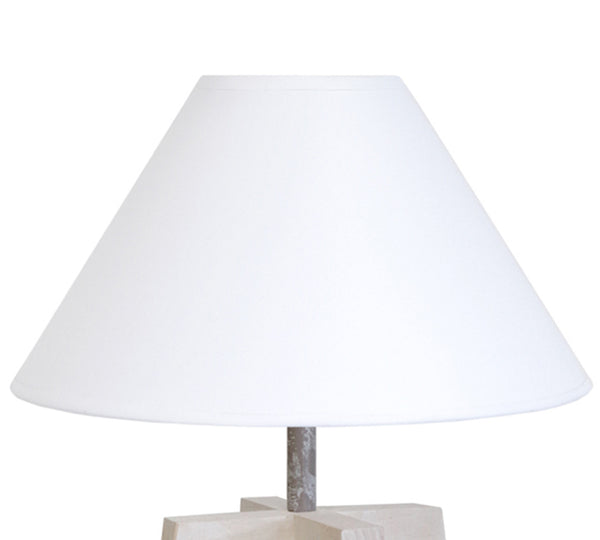 Lampe de chevet TOSEL LOT,bois, H50xD30xP30  cm.