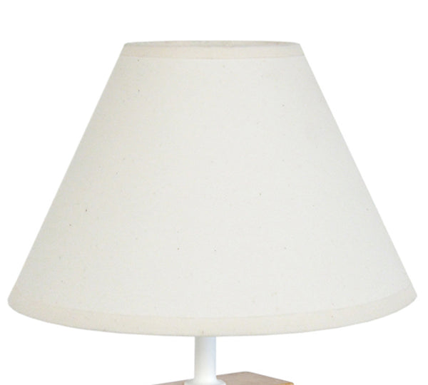 Lampe de chevet TOSEL MIKELLI,bois , H50xD22xP22  cm.
