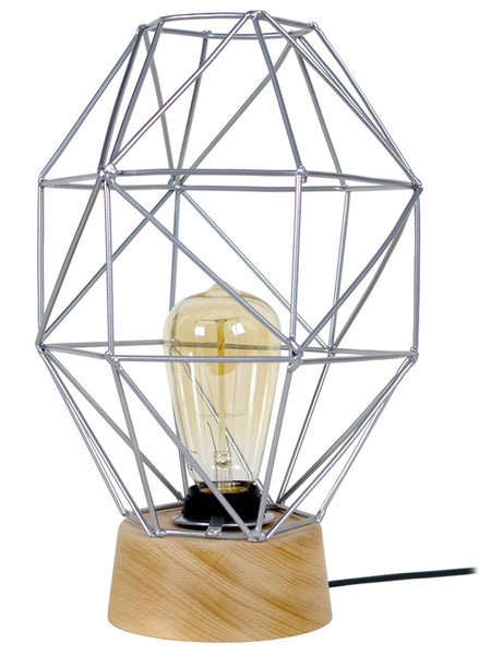 <transcy>Candeeiro de Mesa OCTOGONAL  21cm - 1 Luz </transcy>