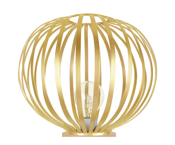 Lampe a poser TOSEL LAM.DAVOS,métal , H35xD36xP36  cm.