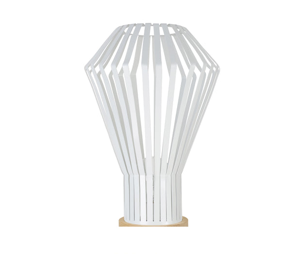 Lampe a poser TOSEL LAM. ZURICK,métal, H43xD27xP27  cm.
