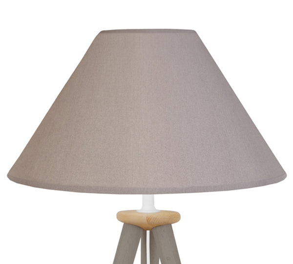 Lampe de chevet TOSEL ARHUS,bois, H54xD30xP30  cm.