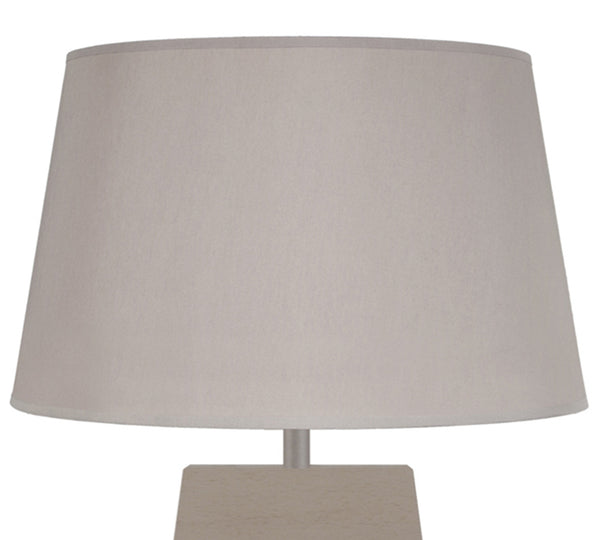 Lampe a poser TOSEL VILI A,bois , H54xD30xP30  cm.