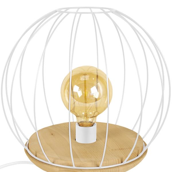 Lampe de chevet TOSEL PACENTRO B, H30xD30xP30  cm.