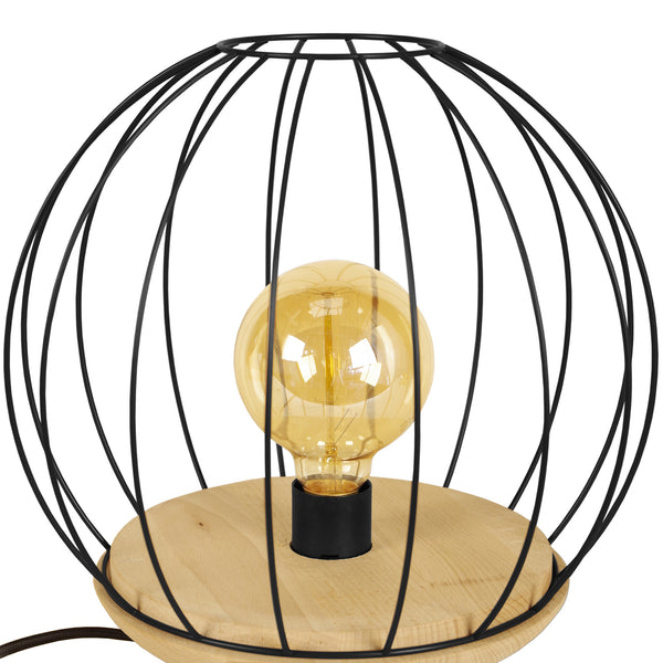 Lampe de chevet TOSEL PACENTRO B, H30xD30xP30  cm.