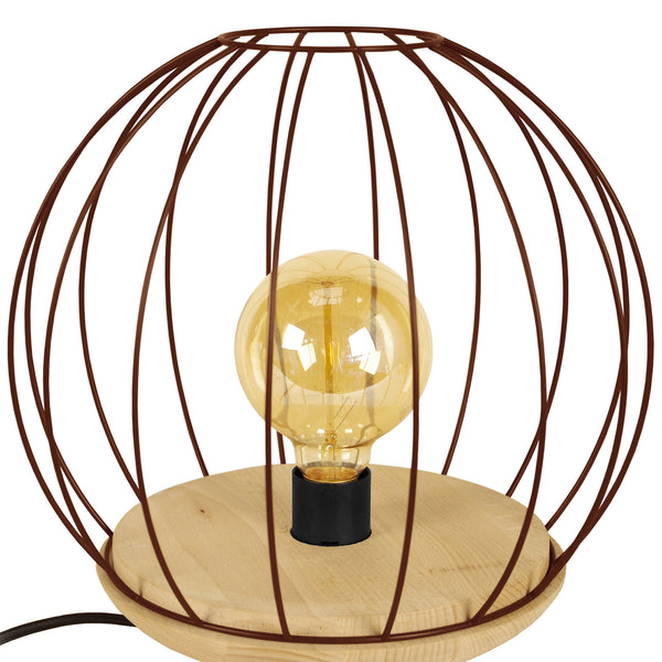 Lampe de chevet TOSEL PACENTRO B, H30xD30xP30  cm.