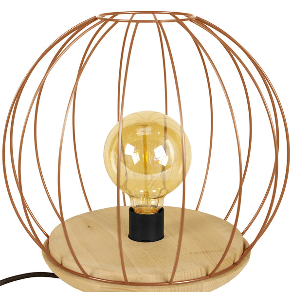 Lampe de chevet TOSEL PACENTRO B, H30xD30xP30  cm.