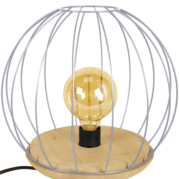 Lampe de chevet TOSEL PACENTRO B, H30xD30xP30  cm.