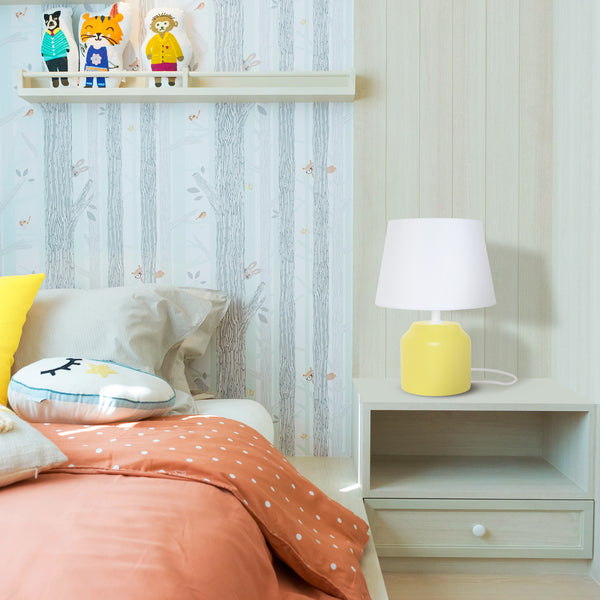 Lampe de chevet TOSEL MARY B,bois, H24xD16xP16  cm.