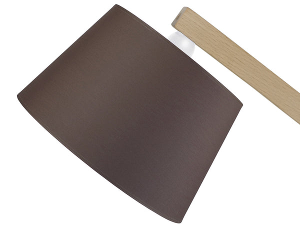 Lampe de chevet TOSEL MOKUZAI,bois, H52xD35xP35  cm.