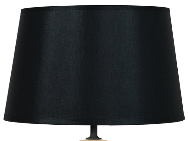 Lampe a poser TOSEL EMMA,verre , H46xD30xP30  cm.
