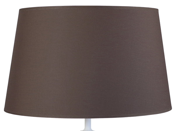 Lampe a poser TOSEL EMMA,verre , H46xD30xP30  cm.