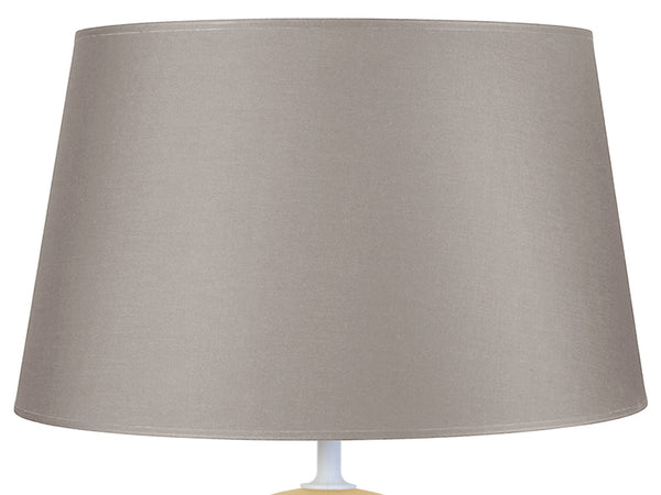 Lampe a poser TOSEL EMMA,verre , H46xD30xP30  cm.