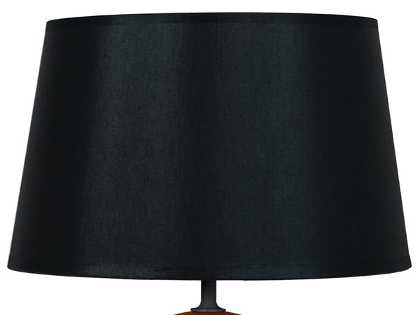 Lampe a poser TOSEL EMMA,verre , H46xD30xP30  cm.