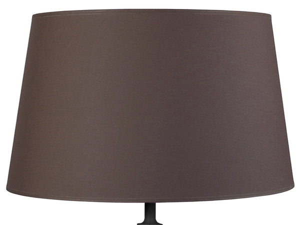 Lampe a poser TOSEL EMMA,verre , H46xD30xP30  cm.