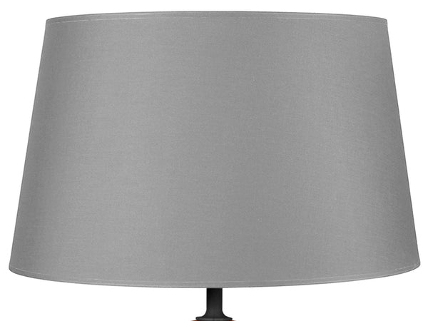 Lampe a poser TOSEL EMMA,verre , H46xD30xP30  cm.