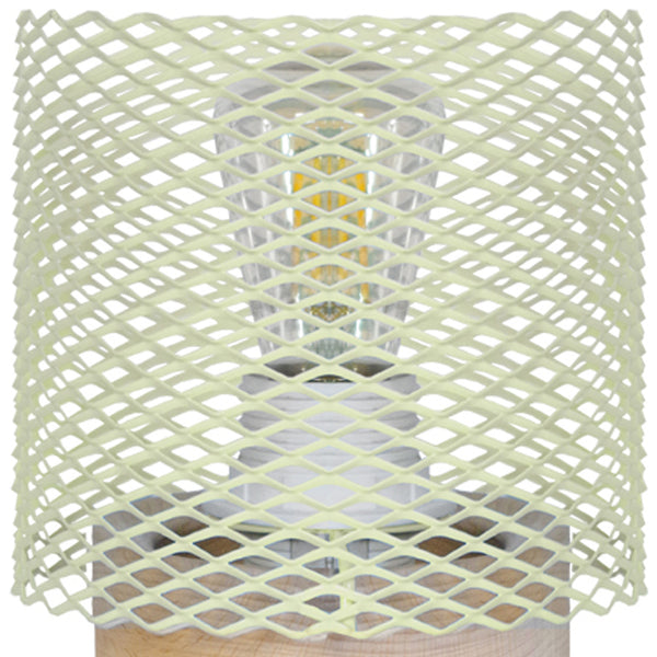 Lampe de chevet TOSEL ADONIS,métal , H19,5xD13,5xP13,5  cm.