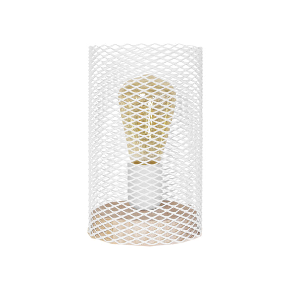 Lampe de chevet TOSEL ADONIS,métal , H25xD11xP11  cm.