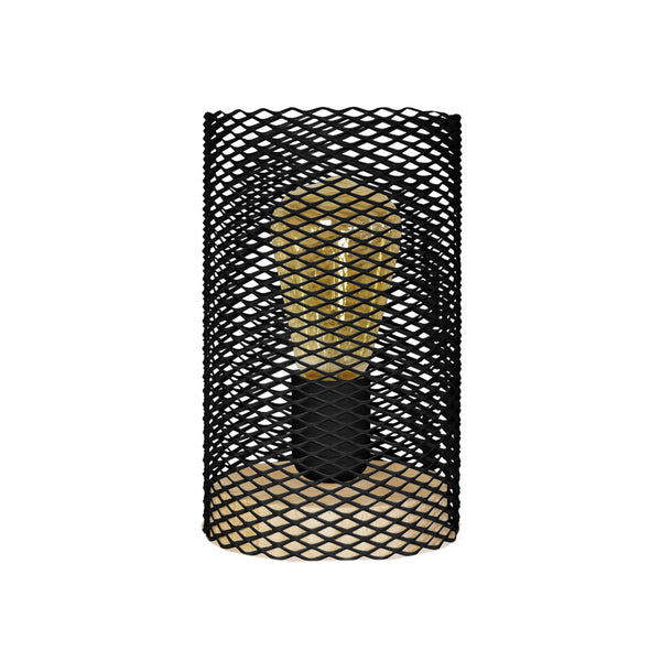 Lampe de chevet TOSEL ADONIS,métal , H25xD11xP11  cm.